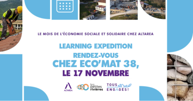 Visuel sur la learning expedition hybride pour sensibiliser à l'innovation sociale chez Altarea